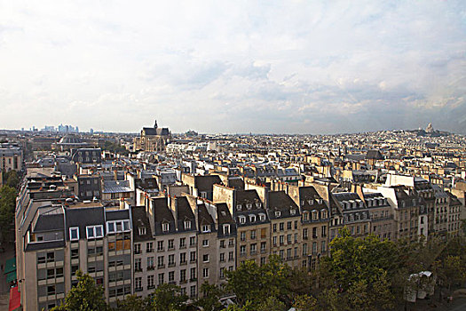 俯视巴黎