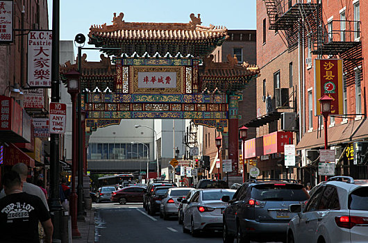 费城街景,城市风貌