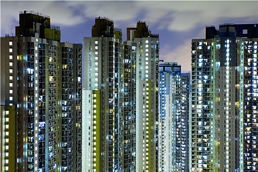 光亮,住宅建筑,香港