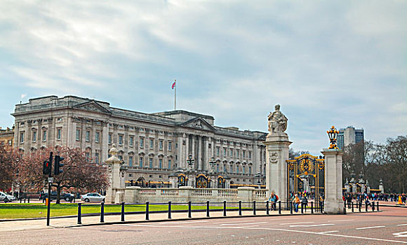 白金汉宫,伦敦,英国