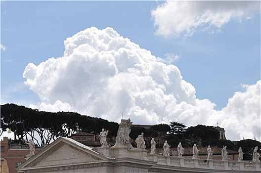 罗马,圣徒,广场