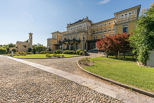 意大利宫殿式庄园酒店外景全景图