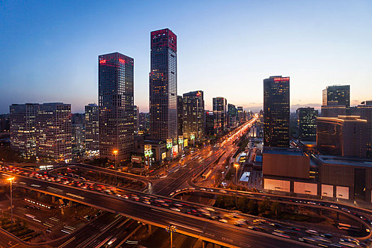 北京cbd建筑景观