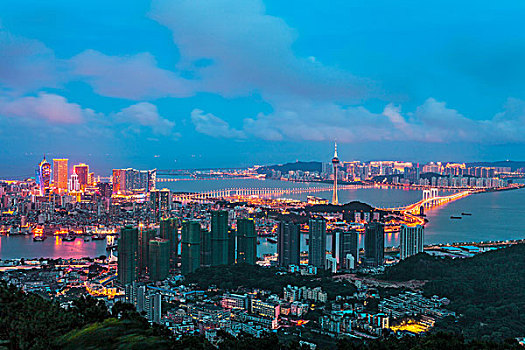 澳門城市夜景