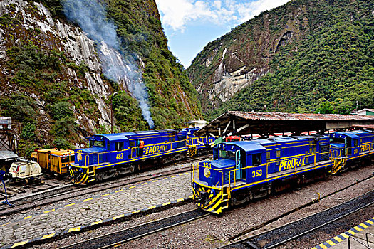 秘鲁,南方,铁路,库斯科,省,南美