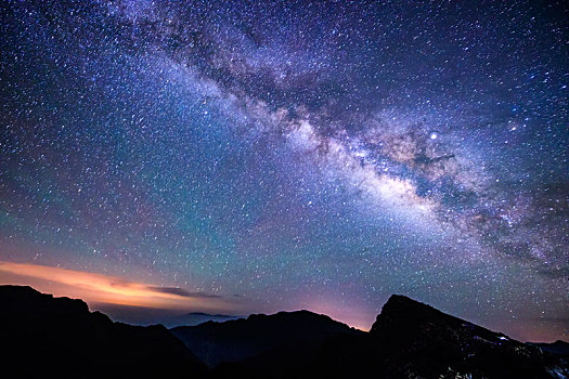 華尖山銀河星空