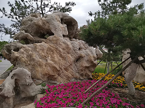 北京石海子公园石头造型