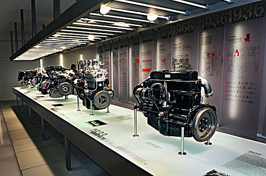 宝马,汽车,引擎,博物馆,慕尼黑,巴伐利亚,德国,欧洲