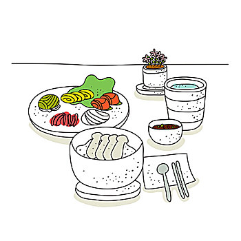 食物,器具,盆栽,背景