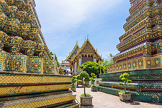 佛塔,寺院,庙宇,曼谷,泰国,亚洲