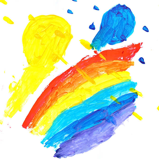 绘画,艺术,孩子,彩色,纸_高清图片_全景视觉