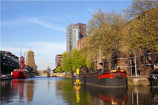 运河,鹿特丹