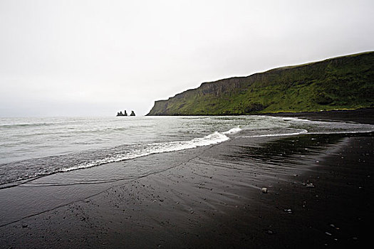 海滩,冰岛
