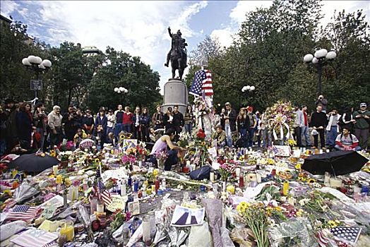 纪念,世贸中心,恐怖袭击,受害者,九月,2001年,纽约,美国
