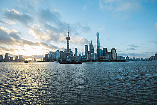 上海陆家嘴,外滩,东方明珠,浦东,中心大厦,环球金融中心