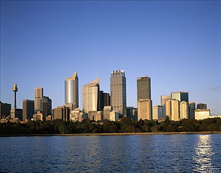城市天际线,悉尼,新南威尔士,澳大利亚