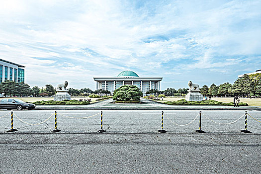 议会,韩国,空路
