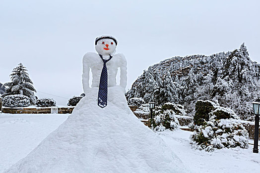 堆雪人