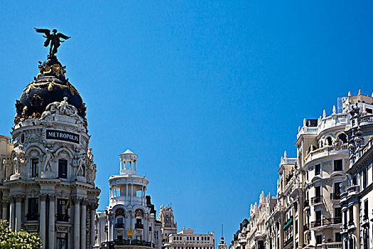 欧洲,西班牙,马德里,城市建筑