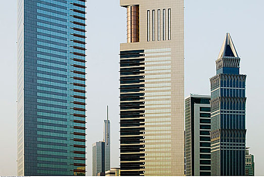 高层建筑,建筑,迪拜,阿联酋