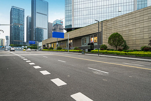 公路和现代城市建筑