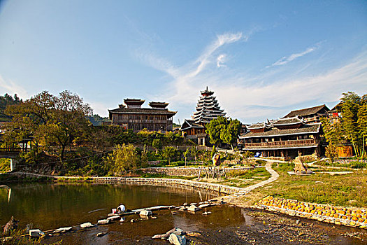 湖南通道县,坪垣乡横岭村