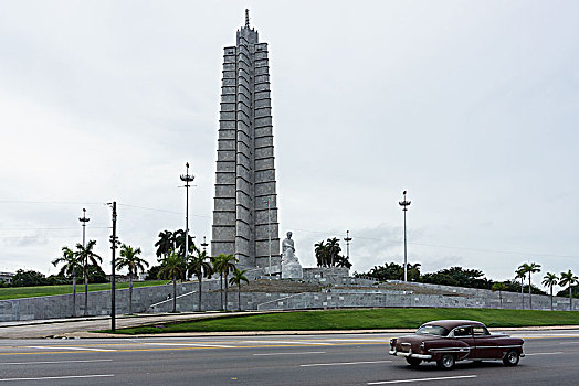 古巴,哈瓦那,广场,纪念建筑