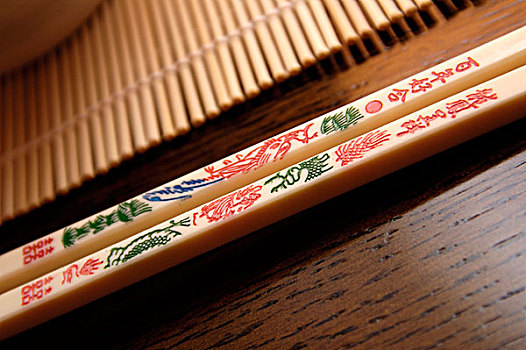 中国,筷子,餐具垫