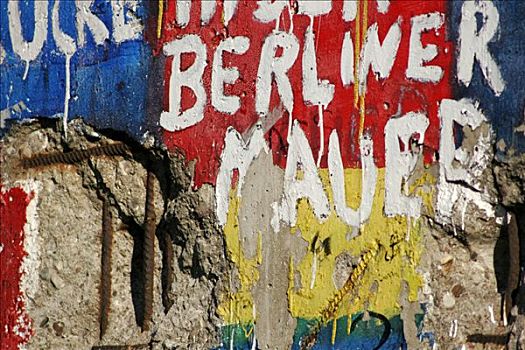 特写,柏林墙