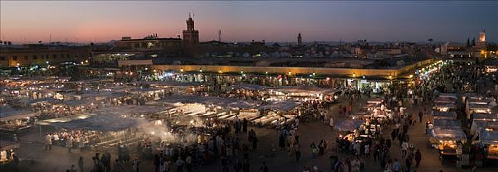 著名,中世纪,市场,麦地那,玛拉喀什,摩洛哥,非洲