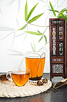红茶,正山小种,茶道,茶杯,玻璃茶具