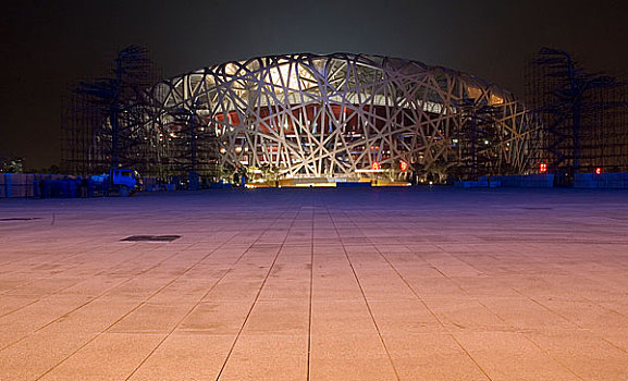 奥运场馆－鸟巢夜景