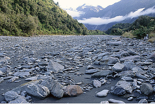 河,南岛,新西兰