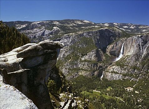 优胜美地,冰河,优胜美地国家公园,加利福尼亚,美国