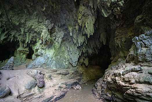 洞穴,岛屿,冲绳,日本