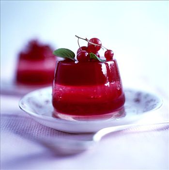 红莓,胶冻,红醋栗