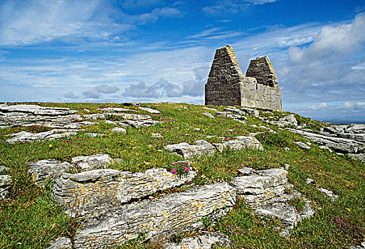 伊尼什莫尔岛尔,阿伦群岛,爱尔兰,住宅区,11世纪