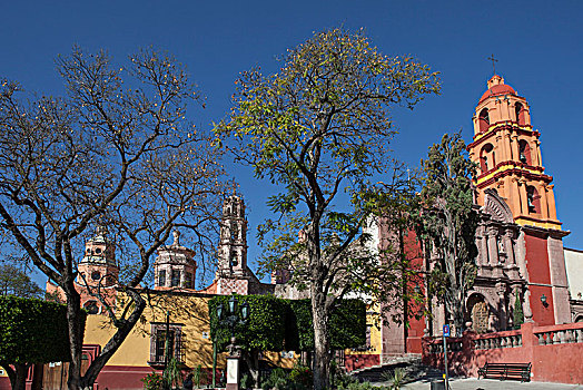 墨西哥,瓜纳华托,圣米格尔,圣费利佩,18世纪,巴洛克风格