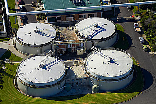 废水,处理厂,奥克兰,北岛,新西兰