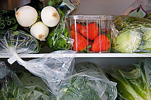 冰箱,果蔬