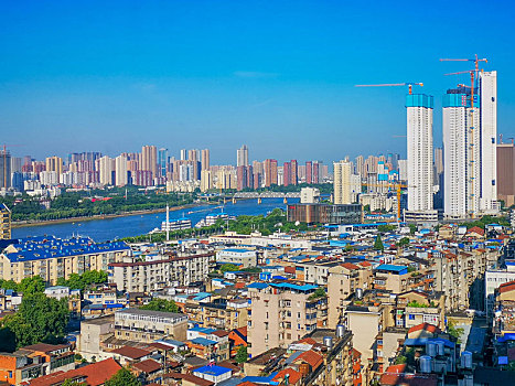 武汉汉江两岸建筑