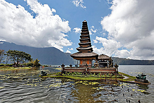 水,庙宇,巴厘岛,印度尼西亚