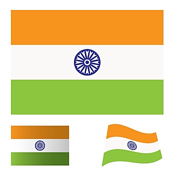 印度,旗帜