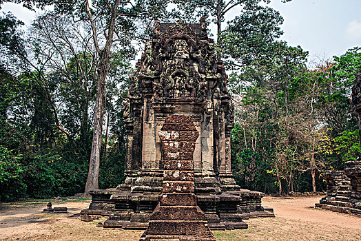 托马侬神庙柬埔寨暹粒吴哥