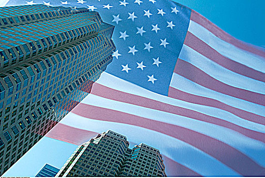美国国旗,建筑