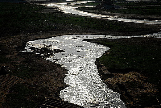 垃圾,水,达卡,城市,河,污染,2007年,领导,农业