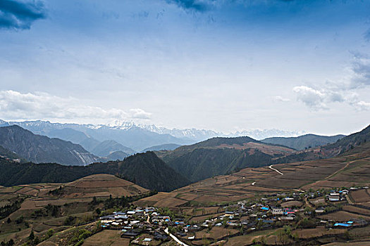 高原村庄