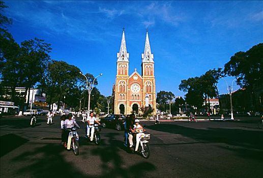 圣母大教堂,胡志明市,西贡,越南