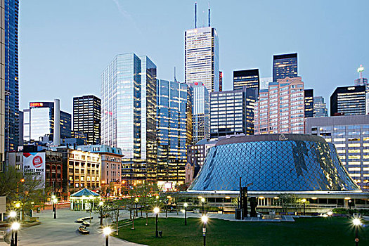 广场,罗伊-汤姆森厅,多伦多,安大略省,加拿大