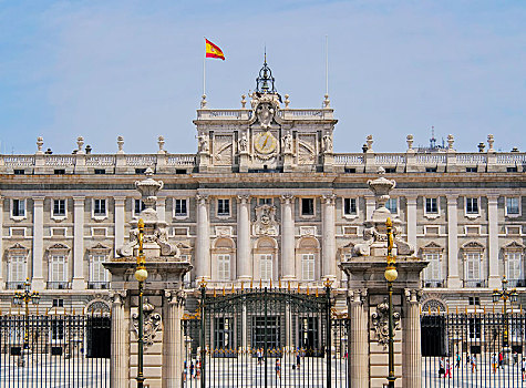 马德里皇宫,皇宫,马德里,西班牙,欧洲